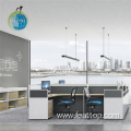 Cheap Standard Dimensions Modern Open Office Workstation